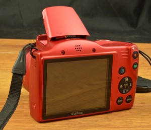 Canon PowerShot SX400 display